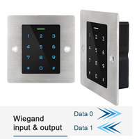 EH3-Ble TTLock Clavier tactile Bluetooth Lecteur de contrôle d'accès aux portes par RFID Carte de smartphone Mot de passe IP67