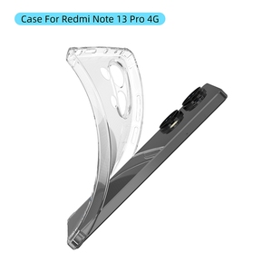 สี่มุมถุงลมนิรภัยกันกระแทกยางซิลิโคนนุ่มTpuเคสโทรศัพท์สําหรับ<span class=keywords><strong>Xiaomi</strong></span> Redmiหมายเหตุ 13 Pro 4Gฝาครอบด้านหลัง - Product Image 4