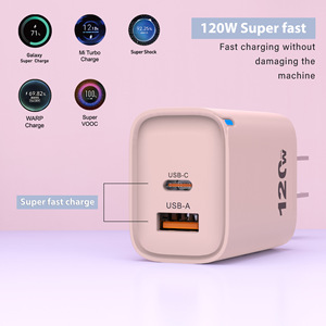 <span class=keywords><strong>Chargeur</strong></span> universel 120W PD20W, adaptateur de charge pour téléphone portable, USB PD QC 3.0 PPS, alimentation A+C pour <span class=keywords><strong>Apple</strong></span> 15, OPPo, ViVo, Samsung - Product Image 3