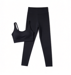 Women's Seamless 2 Piece Yoga Set Sports Bra and Leggings Solid Color Fitness Gym Workout Outfit Breathable Sports Bra and Leggi - Product Image 3