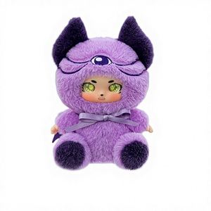 Figurine en peluche Nezha en costume de loup-garou, pendentif pour sac de fête, jouet tendance, cadeau d'anniversaire pour fille 14cm - Product Image 4