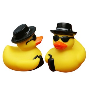 Biểu tượng tùy chỉnh 3 inch phong cách retro động vật cao su tắm nổi cao su tối Kính mát vịt cho bé thời gian tắm - Product Image 2