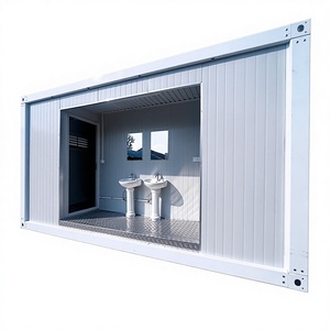 Container Prefabbricato Modulare per Bagno, Casa Mobile a Montaggio Rapido, Doccia Rettangolare Compatta - Product Image 1