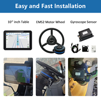 SMAJAYU JY305 con Base SMA26 Pro, Sistema de Dirección Automática para Agricultura de Precisión, RTK GNSS, Precisión de 2.5 cm, Sistema de Conducción Automática para Tractor