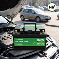 Batterie de démarrage au sodium-ion 12V à haute performance basse température, batterie de démarrage à froid à CCA élevé pour voitures, camions et véhicules automobiles