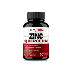 แคปซูลซิงค์ควอเรซีน 60 เม็ด สำหรับผู้ใหญ่ อาหารเสริมเพื่อสุขภาพ แคปซูลเสริมภูมิคุ้มกัน ซิงค์ควอเรซีน (OEM/ODM) - Product Image 1