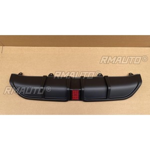 สำหรับ Honda Civic รุ่นที่ 11 Hatchback ปี 2021-2024 ชุดแต่งกันชนหลังสีดำด้าน พร้อมลิ้นกันชนและดิฟฟิวเซอร์ - Product Image 5