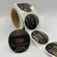 Impression personnalisée vinyle auto-adhésif transparent cosmétique feuille d'or autocollant logo étiquette bouteille étiquette transparente autocollants