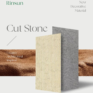 Rinsun Modern Flexible Marble Stone Slab Waterproof and Fireproof for <strong>Inside</strong> Outside for Hotels Villas Wall Applications - Product Image 1