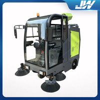 Balayeuse de sol robotique Robot de nettoyage commercial en plein air Balayeuse de route pour parking souterrain