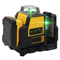 Niveau laser rotatif autonivelant pour la construction, étanche, avec batterie rechargeable