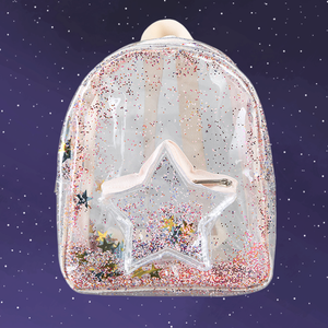 Mini Minnie Cartoon lucente PVC TPU magica <span class=keywords><strong>scuola</strong></span> zaino impermeabile e Glitter gelatina borsa con paillettes per i bambini <span class=keywords><strong>di</strong></span> ritorno a <span class=keywords><strong>scuola</strong></span> - Product Image 1