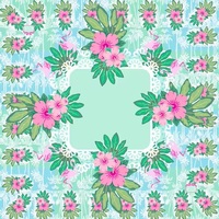 Alas Meja Permainan Mahjong Motif Bunga, Permukaan Poliester Lembut, Lapisan PU Anti Selip, Peredam Suara, Untuk Permainan Pesta Dalam Ruangan