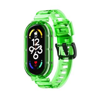 ShanHai – <span class=keywords><strong>Bracelet</strong></span> en TPU pour Xiaomi <span class=keywords><strong>Mi</strong></span> <span class=keywords><strong>Band</strong></span> 7, 6, <span class=keywords><strong>5</strong></span>, 4, coloré, Transparent, remplacement pour Xiaomi <span class=keywords><strong>Mi</strong></span> <span class=keywords><strong>Band</strong></span> 7, 6, <span class=keywords><strong>5</strong></span>, 4, 3 - Product Image 4