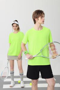 Camiseta Deportiva Blanca al por Mayor, 100% Poliéster, Secado Rápido, Ecológica, Transpirable, para Hombre y Mujer, Tallas Grandes - Product Image 3