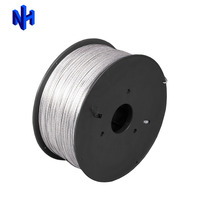 Penjualan pabrik kawat pagar listrik aluminium Multi panjang 1.8 mm-500 meter