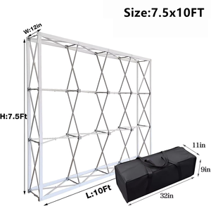 Рекламная акция, тканевый всплывающий стенд, портативный выставочный стенд, выставочный настенный стенд с алюминиевой рамкой, сублимационная печать - Product Image 2