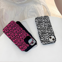 Design de luxe femmes imprimé léopard 3D Sublimation coques de téléphone portable pour iPhone 17 Pro Max 16 Pro 14 Plus
