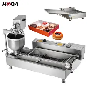 Machine pour faire des beignets entièrement automatique, 1 pièce, appareil de cuisson automatique pour faire des boules de donuts, trancheur