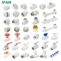 Raccords de tuyauterie PPR IFAN, vente en gros, matériaux de plomberie personnalisés, raccords PPR en plastique