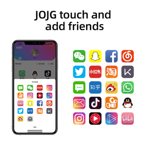 सामाजिक मीडिया शेयरिंग मोबाइल फोन एनएफसी कनेक्टर कार्ड एनएफसी टैग मोबाइल फोन स्टीकर निविड़ अंधकार epoxy टैग - Product Image 4