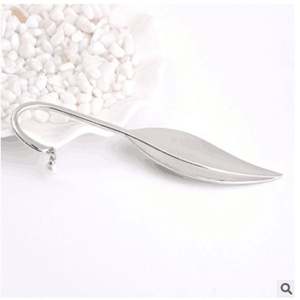 Marque-page en métal personnalisé avec logo mignon d'usine / cadeau personnalisé en métal - Product Image 6