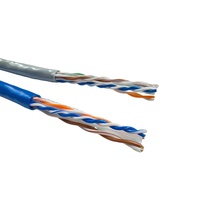 Câble Ethernet LAN CAT6 UTP 3 paires 4 paires 23AWG 0,5 mm CCAB solide 8 conducteurs gaine PVC 305 m Communication