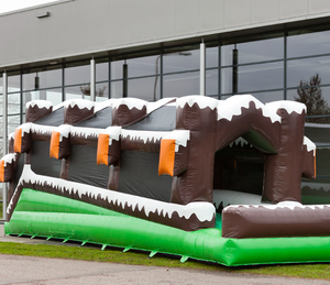 <span class=keywords><strong>Jeux</strong></span> gonflables interactifs d'<span class=keywords><strong>hiver</strong></span> WINSUN, toboggan commercial à roulettes, location d'équipements de plein air à vendre - Product Image 3