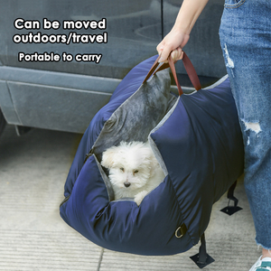 Camas para perros de China, cama bonita, almohada en forma de capullo de viaje, litera, gatos, nido de terciopelo para adultos, túnel para gatos, Columpio de lujo, conjunto esponjoso cerrado - Product Image 6