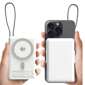 Nouveau modèle 2026 QI2.2 25W Powerbank magnétique sans fil avec écran LED numérique, <span class=keywords><strong>charge</strong></span> USB C, <span class=keywords><strong>induction</strong></span> magnétique, 10000mAh PD25W - Product Image 2