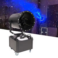 CH-4000 4000W rotatif LED neige Machine Offre Spéciale fête de Noël canon à neige pour les scènes de mariage Concerts pour l'éclairage de scène