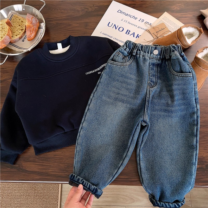 High Quality Boys Trousers Winter New