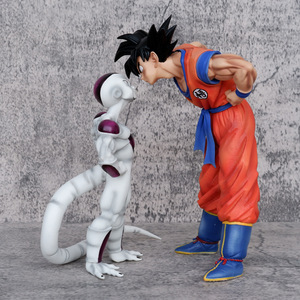 Nuove Action Figure Anime Dragon Ball con Son Goku in Piedi che Guarda Freesia, Statuette per Regali ai Bambini - Product Image 4
