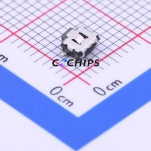 EVQP7C01P Tactile Switch SMD,3.5x3.6mm Switch Single Pole Single Throw Rectangle Button 2.2N Horizontal Mount - Product Image 1
