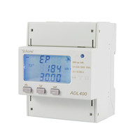 Medidor de Energía Trifásico Acrel ADL400 para Riel DIN con Comunicación RS485 para Sistemas de Monitoreo de Energía