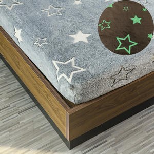 Drap-housse lumineux en forme d'étoile, drap de lit scintillant <span class=keywords><strong>la</strong></span> <span class=keywords><strong>nuit</strong></span>, vente en gros, chine, - Product Image 5