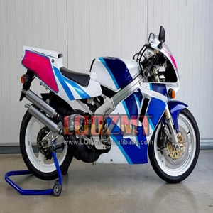 RGV250 Pour SUZUKI VJ22 1990 1991 1992 1993 1994 1995 1996 195No.190 <span class=keywords><strong>RGV</strong></span>-<span class=keywords><strong>250</strong></span> bleu blanc VJ 22 <span class=keywords><strong>RGV</strong></span> <span class=keywords><strong>250</strong></span> 90 91 92 93 95 96 Carénage - Product Image 1