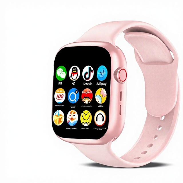 M90 (Zitengyuan) Netcom 5G Chattering WeChat Alipay AI Robot GPS Card Square TFT Screen 7-14 Days Battery Silicone Smart Watch