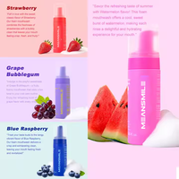 Dentifrice végétalien en mousse douce pour enfants saveur pastèque fraise usage quotidien dentifrice blanchissant pour les dents