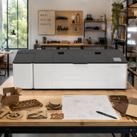Máquina de Grabado y Corte Láser CO2 STEAM de 60W, 500x300mm, Refrigerada por Agua, con Filtro HEPA y Cubierta de Seguridad, Fácil de Operar