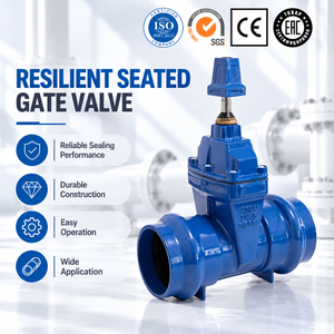 Prix usine OEM – Vanne à opercule en fonte ductile à enfiler pour la distribution de gaz dans les réseaux ruraux et les conduites souterraines - Product Image 2
