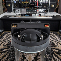 Haut-parleur de compression professionnel pour tweeter audio, bobine vocale de 34,4 mm (1,35 pouce), haute fréquence pour composants de haut-parleurs