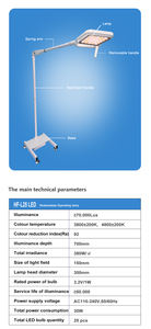 Professionele Medische Apparaten Led Chirurgische Bedieningslamp Chirurgische Verlichtende Lamp HF-L25 - Product Image 5