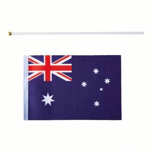 Wholesale Polyester Australian Small Miniature Stick <b>Flag</b> Australia Mini Hand Held <b>Flags</b> <b>Flag</b> - Product Image 4