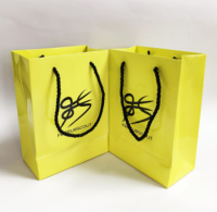 Bolsas de Compra de Cartón de Lujo Reciclables y Ecológicas Personalizadas con Asa Larga para Zapatos y Ropa