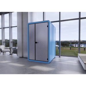 Utilizado en el área de descanso del aeropuerto para turistas Zen Capsule Totalmente personalizado Tranquility Pod Quiet Cove Cabinas insonorizadas a medida - Product Image 1