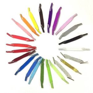 Popular Fashion No Tie <b>Elastic</b> Polyester Flat Mini Shoelaces for Outdoor Sports Shoes - Product Image 1