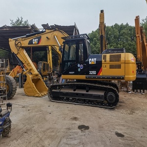 Excavadora de segunda mano japonesa Original CAT 325D de alta calidad, excavadora hidráulica usada sobre orugas CAT325D2 325BL a la venta - Product Image 3