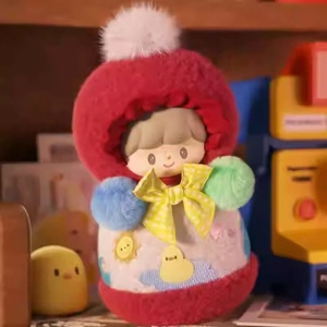 100% Original Authentique Série HAPPY CHILDHOOD Boîte Mystère Peluche Jouet Visage en Vinyle Décoration de Mode Collection Modè<span class=keywords><strong>le</strong></span> Cadeau pour Enfant - Product Image 4