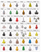 Tous types de clips de voiture universels Rivet en plastique Clips de carrosserie de porte Vis Rivets de retenue de type poussoir Fixations de voiture automatique